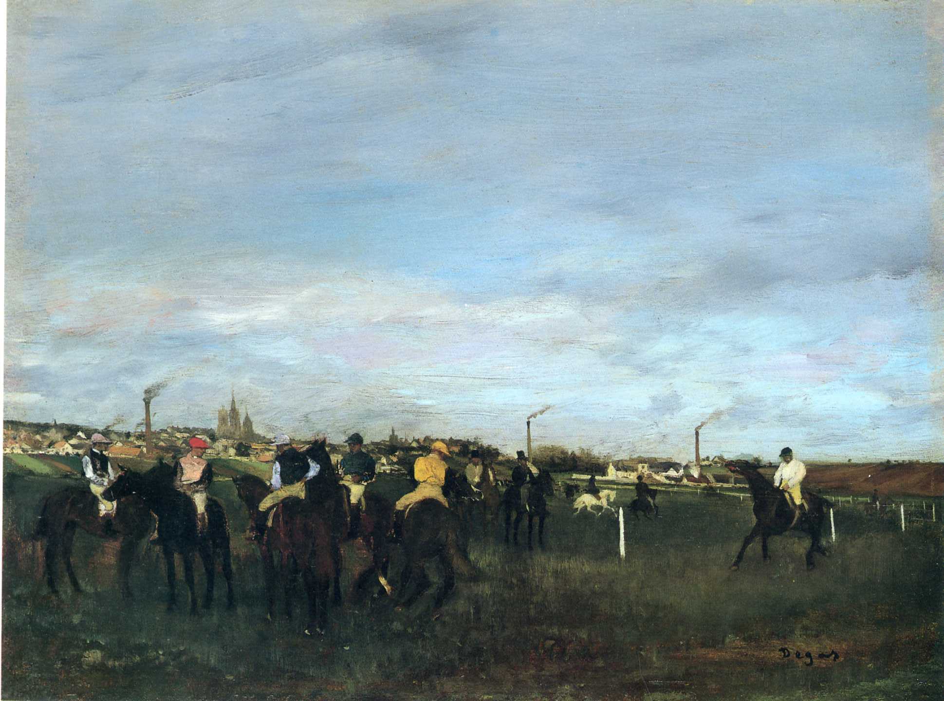 Before the Race 1872